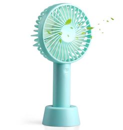 Portable Hand-held Fan Mini Cooling Three Speed Usb Rechargeable Handheld Small Fans Lazy Sports Outdoor Activity Portable Gift