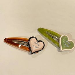 Star Heart Hairpin Hair Clip Designer Jewellery Women BB Clip Hairpins Wedding Gift Barrettes Hairjewelry Accessories