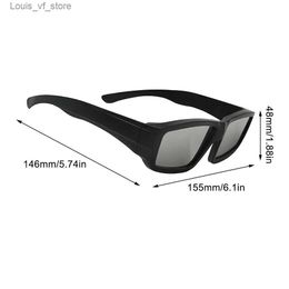 Sunglasses 1/2/3/5 packaging complies with ISO 12312-2 2015 (E) standard for solar eclipse observation glasses plastic eclipse glasses H240316