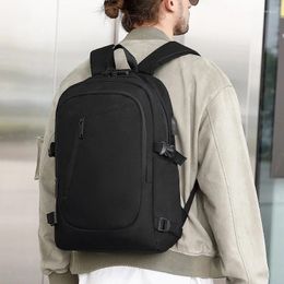 Backpack Men Fashion Large Capacity Laptop Male Casual Multifunction Waterproof Bags Daily Work Business