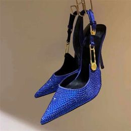 2024 Spring/Summer Sandals Show Womens Shoes Quality Elegance Small and Luxury 6129