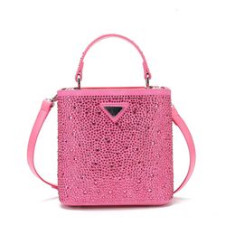 Designer Bag Handbag With Diamond Inlaid Womens Bag Trendy Internet Celebrity Style With Diamond Inlaid Hand-held One Shoulder Crossbody Trendy High Quality 240316