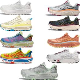 Running Shoes One Mafate Speed 2 Cyclamen All Aboard Flame Evening Primrose Platform Womens Lace Up Round Toe Rubber Sole Ladies Mens Casual Walking Footwear