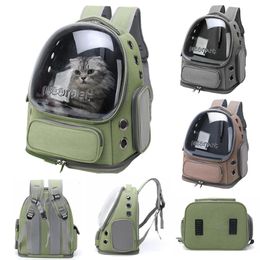 Pet Dog Cat Backpack Outdoor Travel Breathable Shoulder Bags for Small Dog Cat Transport Bag Portable Dog Accessories 240307