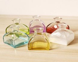 Perfume Reed Diffuser Bottles Glass Aroma Oil Container 50ml 100ml For Home Decoration6345396