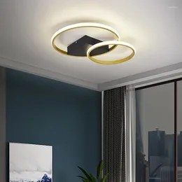 Ceiling Lights Led Lamp For Living Room Bedroom Study Home Deco AC85-265V Modern Round/Square Surface Mounted