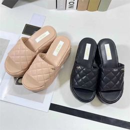 25% OFF Sports shoes 2024 Xiao Xiangfeng Heel Summer New Leisure Fashion Womens Outwear Thick Bottom One word Drag