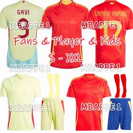 2024 Spain Espana Soccer Jerseys PEDRI LAMINE YAMAL RODRIGO PINO MERINO SERGIO M.ASENSIO FERRAN HERMOSO REDONDO CALDENTEY 24 25 Football Shirt Camiseta Futbol