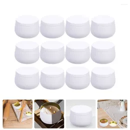 Storage Bottles 12 Pcs Belly Jar Jewellery Packaging Boxes Round Gift Cookie Tea Tinplate Travel Canisters