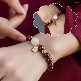 Charm Bracelets Lucky Wealth Red String Bead Bracelet Bangle Handmade Adjustable Attract Money For Women Men Gift C2o0