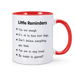 Mugs Appreciation Gift Coffee Mug Little Reminder Inspiration Tea Cup To Coworker Colleague Leaving 11oz Ceramic Home Office
