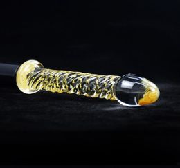 Glass Dildo Crystal Dildo For Sex MachineMachine Gun Adapter Sex Toy 3XLR Port Glass Material Anal Beads iKenmu Sex Shop Y2004225641027