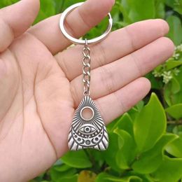 Keychains Vintage Witchcraft Sun And Moon Eyes Pendant Keychain Men Women Gifts