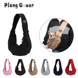 Portable Pet Shoulder Bag Phone Pocket Outdoor Dog Cat Bag Puppy Kitten Travel Handbag 240401