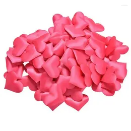 Party Decoration 50bags 3.5cm Love Heart Sponge Petal Confetti Throwing Petals Romantic Sponged Table Bride Wedding Valentine's Day