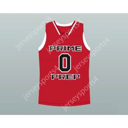 Custom Any Name Any Team EMMANUEL MUDIAY PRIME PREP 0 BASKETBALL JERSEY STITCH SEWN All Stitched Size S M L XL XXL 3XL 4XL 5XL 6XL Top Quality