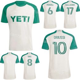 2024 2025 AUSTIN FC 29 BIRO Soccer Jerseys 33 WOLFF 8 RING 6 PEREIRA 10 DRIUSSI 17 GALLAGHER 11 OBRIAN 9 ZARDES 7 RIGONI 18 CASCANTE 1 STUVER 14 RUBIO Football Shirt Kits