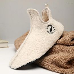 Casual Shoes Men Winter Slippers Indoor House Couples Plush Slipper Big Size 47 Comfortable Loafers Women Chinelos Masculinos