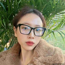 Designer 23 models of Paris home anti blue light glasses, with a plain face and black frame, can be paired with myopia BB02100 for women 3IT8