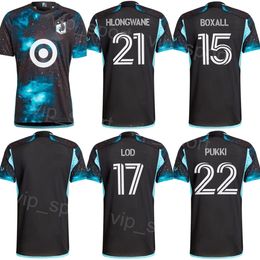 Minnesota United FC Soccer Jersey 24-25 Men LOD BRAN OLUWASEYI REYNOSO DOTSON BOXALL CLARK ROSALES PUKKI HLONGWANE FRAGAPANE TAPIAS ARRIAGA Football Shirt Kits