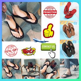 Designer Casual Platform Slides Slippers Men Woman anti slip wear-resistant weight breatha1ble super soft soles flip flop Flat sandals GAI