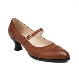 Dress Shoes Large Size Oversize Big Round Toe Pumps Women Ladies' Party Fashion Trend Light Weight