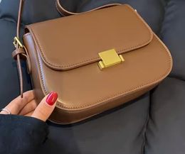 Genuine Leather Shoulder Bags Designer Woman Ladies Handbags Purses Small Tote Fashion Brand Crossbody Christmas Bag m7814