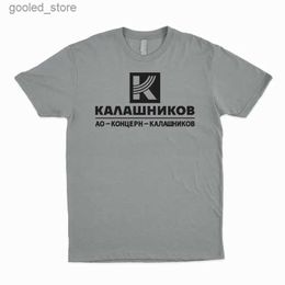 Men's T-Shirts Kalashnikov Ak Tee Free Delivery Discount Cotton Mens Shirts Mens Hip Hop Street T-shirts Q240316