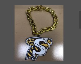 Titanium Sport Accessories all in stock customize for you fans big chain with prize Personalized Big Gold Chain Necklace