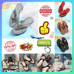 Designer Casual Platform Slides Slippers Men Woman anti slip wear-resistant breathable super soft soles flip flop Flat sandals GAI