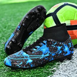 American Football Shoes Men Soccer Original Turf Training Outdoor Sport Children Boots For Kids