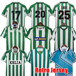 REAL 1995 1997 Retro BETIS soccer Jerseys Sweatshirt 93 94 9569 97 98 02 03 04 Retro classic vintage BETIS football shirt ALFONSO BETIS JOAQUIN Soccer shirt