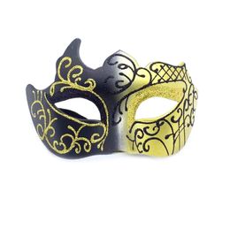 Half Face Party Mask målning masker Belly Dance Mask