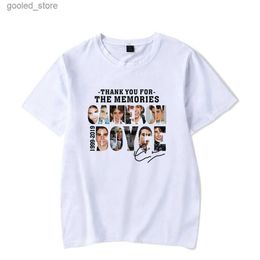 Men's T-Shirts Cameron Boyce T-shirt White Summer Full Match Cool Short sleeved Casual Wear American Superstar Cameron Boyce T-shirt Soft Cotton Top Q240316