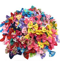 90100 Pcslot Mini Small Pringting Ribbon Bow Bowknot ONLY BOW NO CLIPS DIY Wedding Hair Accessories3135136