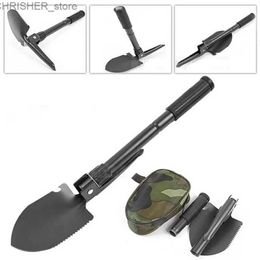 Tactical Knives Multi-function Folding Military Shovel Folding Shovel Survival Spade Trowel Shovel Outdoor Camping Tactical Shovel Garden ToolsL2403