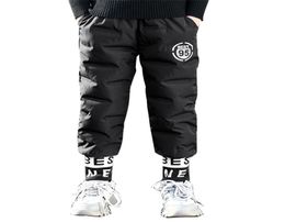 Brand Boys Down Pants Winter Thickened Trouser Children039s Clothing Warm Kids Clothes Fashion Winter Down Pants for Boy 2110287494741