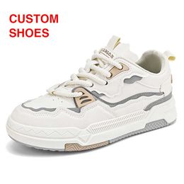 Non Brand Hot Selling Trendy Cool Sneakers New Fashion Design with Flat Sole Hard-Wearing Casual Shoes Slip-On