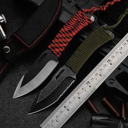 Tactical Knives Camping Hunting Folding Knife for Man Steel High Hardness Outdoors Self Defense Survival Military Tactical Pocket KnivesL2403