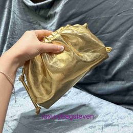 Designer Bottgss Ventss Pouch Tote bags for women online store Womens Bag New Gold Cloud Large and Small Dumplings Handbag Single Shoulder With Real Logo