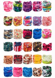 Bandanas Scarves Multifunctional Outdoor Cycling Masks Scarf Magic turban Sunscreen Hair band Riding Cap Multi Styles Z06789847245