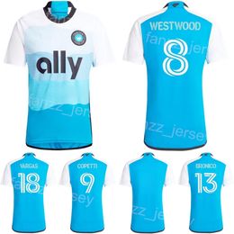 2024 2025 Charlotte FC 29 MALANDA Soccer Jerseys 1 KAHLINA 10 DEJAEGERE 9 COPETTI 18 VARGAS 13 BRONICO 24 LINDSEY 8 WESTWOOD 15 BENDER 37 ARFIELD Football Shirt Kits