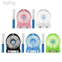 Electric Fans R9UD Portable Fan USB Handheld Mini Personal Small Table but Mighty Quiet 240316