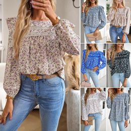 Women's Blouses Autumn Women Shirts And Office Lady Tops Full Sleeve Streetwear Elegant Dress Up Casual Female Clothing