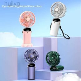Electric Fans New multifunctional handheld fan USB portable foldable electric mini hand usb 240316