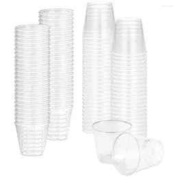 Disposable Cups Straws Plastic Water Outdoor Picnic Wedding Christmas Decoration Beverage Juice Party Kitchen Tableware