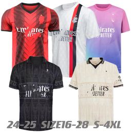 23 24 MILANS IBRAHIMOVIC GIROUD Soccer Jerseys 2024 PULISIC THEO TONALI REIJNDERS Shirt ROMAGNOLI RAFA LEAO S.CASTILLEJO REIJNDERS LOFTUS-CHEEK Football uniform 4X