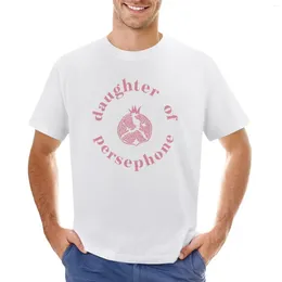 Men's Tank Tops Daughter Of Persephone Badge Greek T-Shirt Summer Top Anime Hippie Clothes Tees Men T Shirts