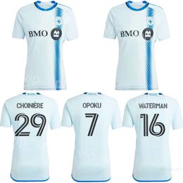 Montreal Impact Soccer Jerseys 24-25 Men 9 COCCARO 40 SIROIS 25 CORBO 6 PIETTE EDWARDS CHOINIERE OPOKU WATERMAN IBRAHIM TOYE QUIOTO LAPPALAINEN Football Shirt Kits