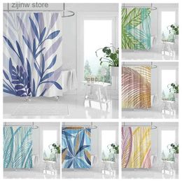 Shower Curtains Waterproof fabric shower curtain Bathroom curtain accessories 180x200 Bath curtain for shower 240*200 nordic boho decor 240x200 Y240318